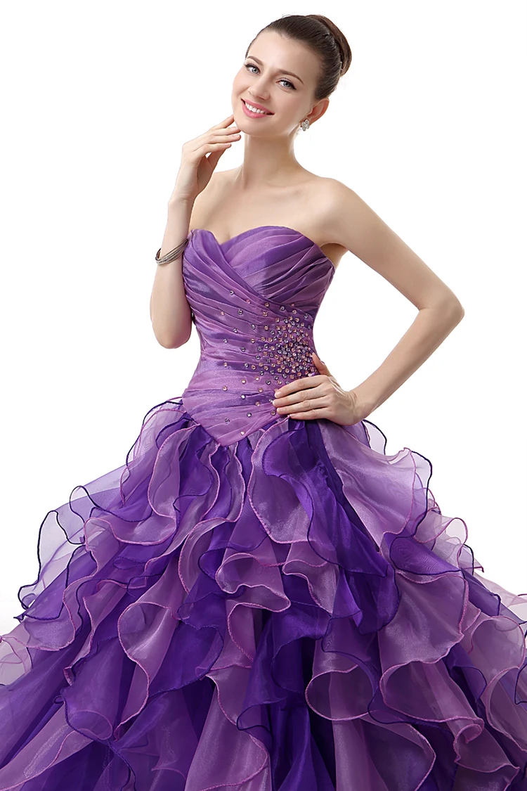 Vestido debutante, многоцветные Бальные платья, бальное платье, гофрированное, Кристальное, плиссированное, яркое платье для выпускного вечера, vestidos de xv