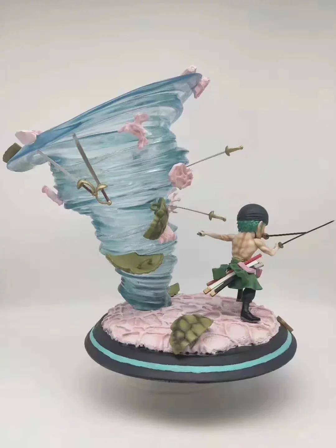 Одна деталь аниме GK Roronoa Zoro Аниме ПВХ мультфильм фигура 32 см