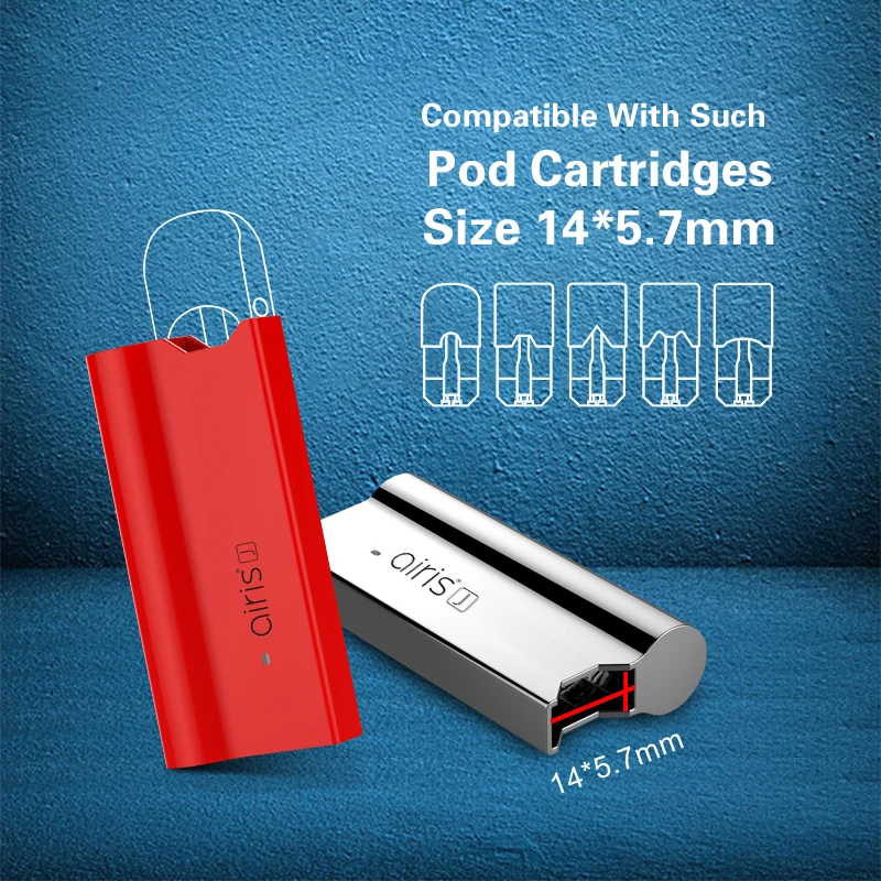 AIRISTECH J Vape Pod 420ohm Батарея Нико соль масло стручок мод Большой дым электронная
