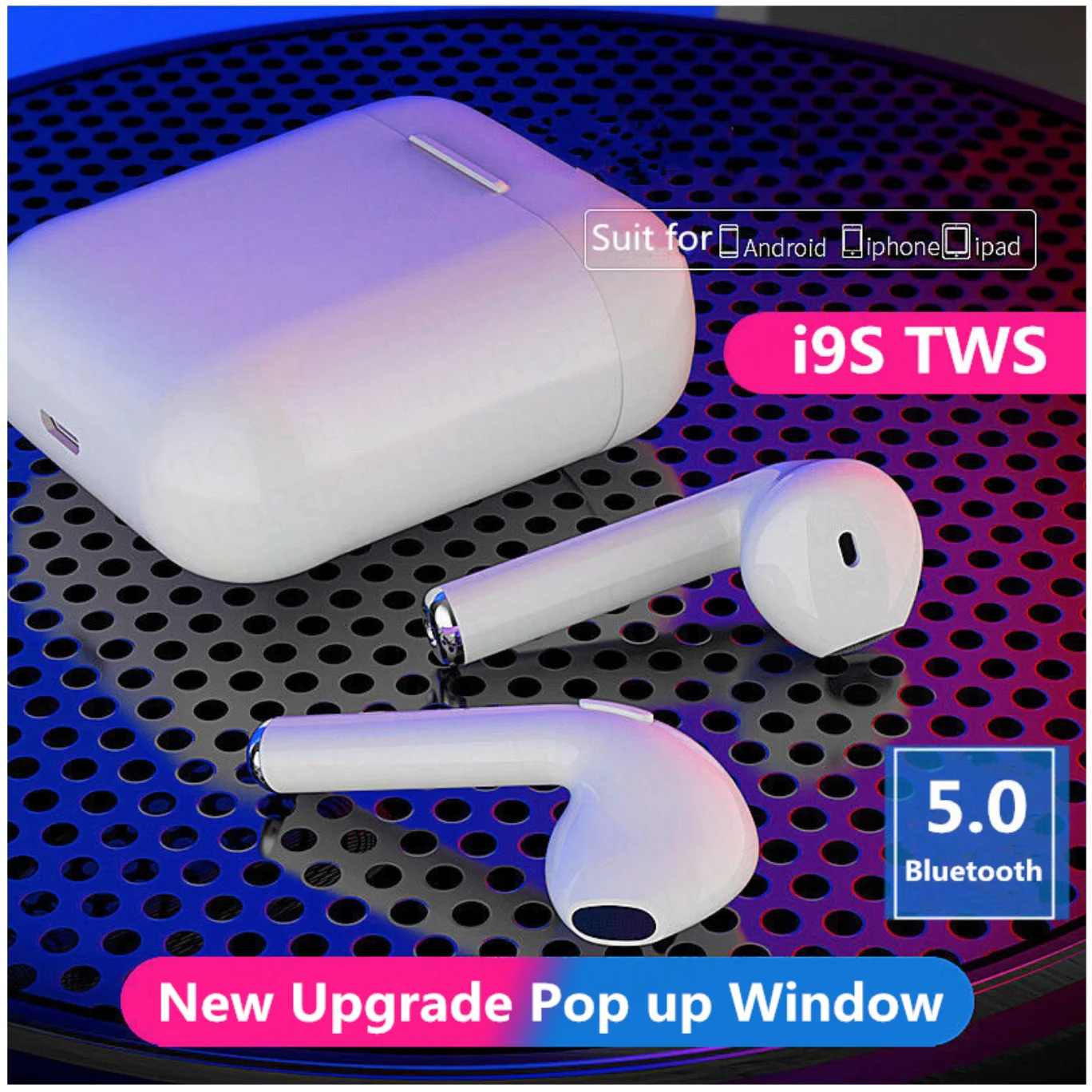 Высокое качество звука в ухо наушники I9S TWS 5 0 bluetooths Беспроводные для основного