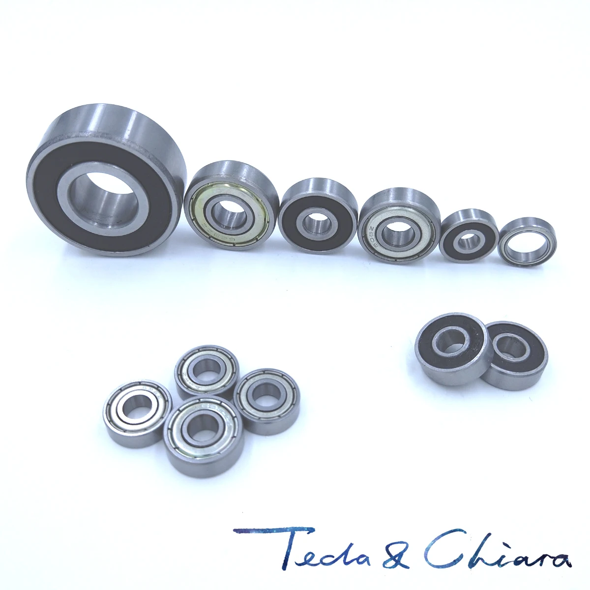 4PCS 1//2/" x 1 1//8/" x 5//16/" inch Sealed Deep Groove Radial Ball Bearing R8-2RS