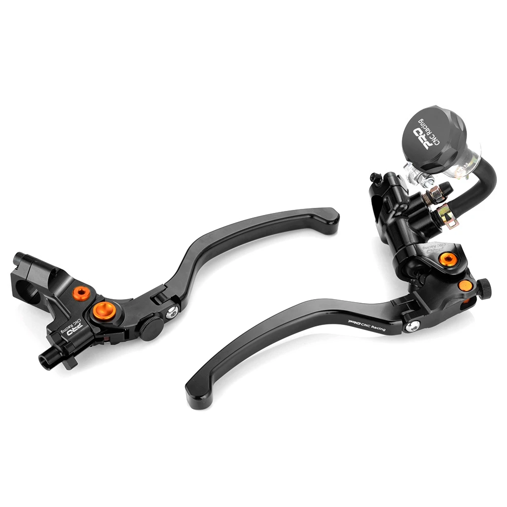 Motorcycle 7/8" Brake Clutch Master Cylinder Hydraulic Pump Lever For