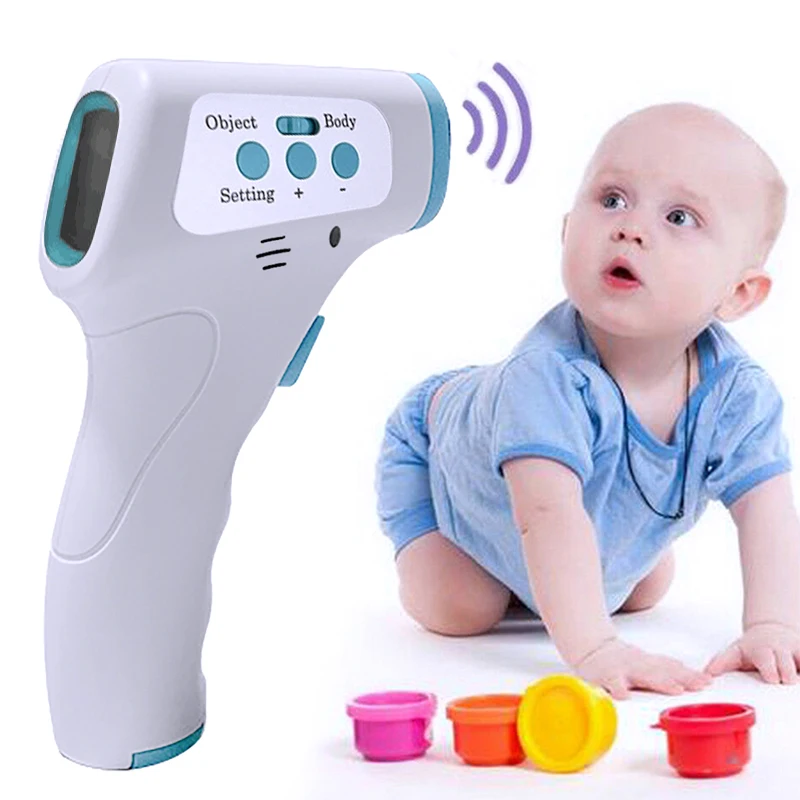 

Digital Infrared Body Thermometer Children Adult Forehead Surface Non-contact Temperature Meter Measurement Device