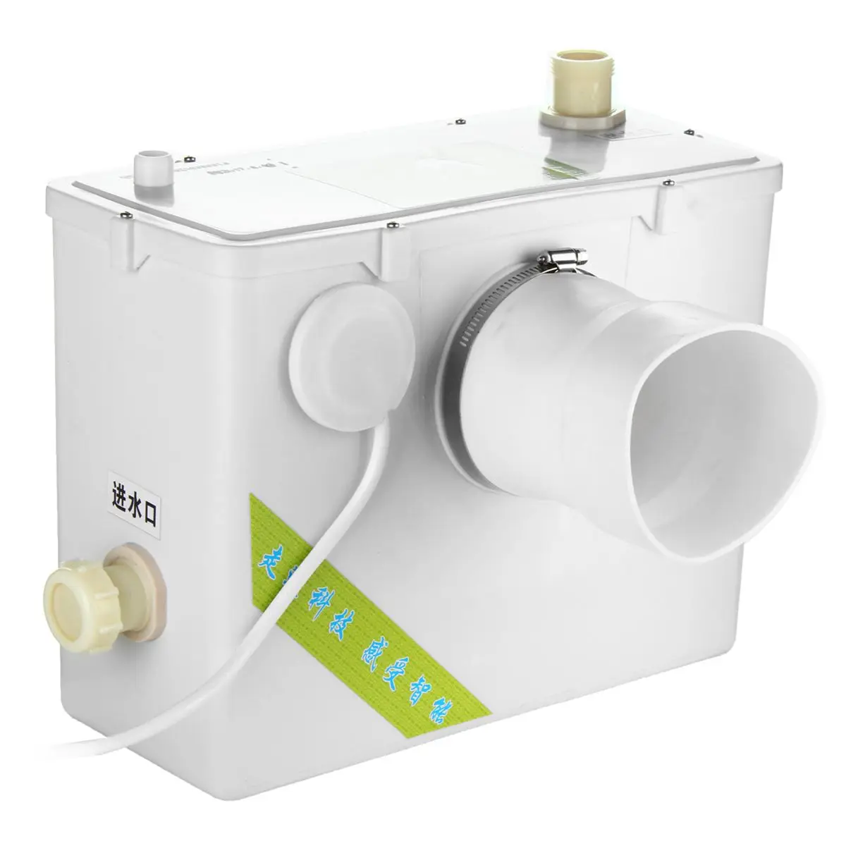 

2 Style 400W Sanitary Macerator Pump Auto Disposal Crush Waste Water Bath Toilet Sink