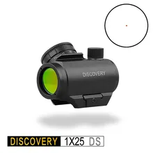Обнаружение Red Dot 1X25 DS голографический оптический прицел тактическая винтовка для охоты область коллиматора подходит 20 мм Пикатинни