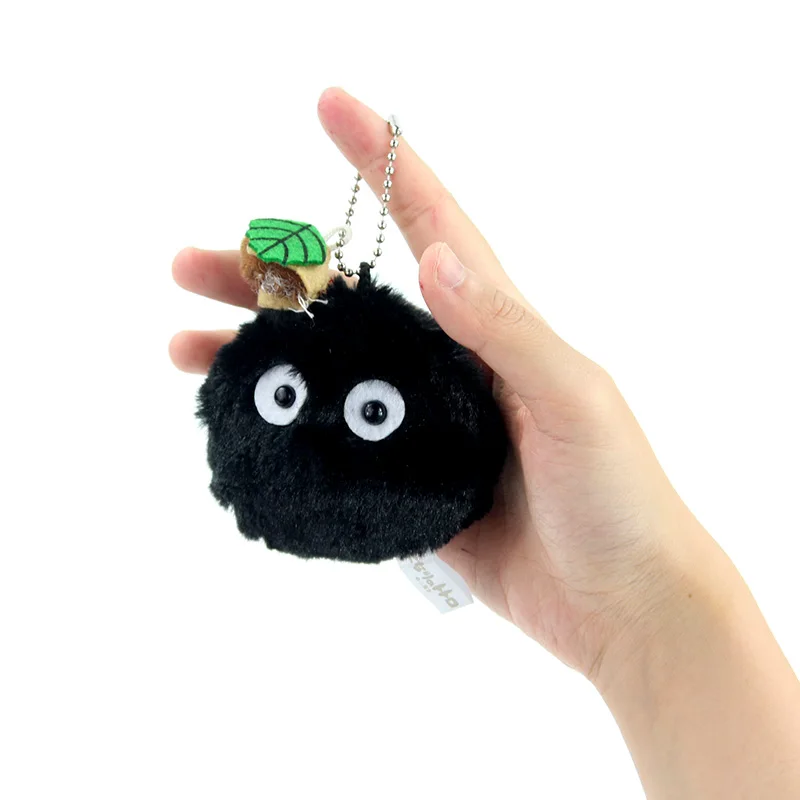 5-10 см мини Мой сосед Тоторо Kawaii аниме JiJi Cat плюшевый рюкзак подвески мягкая игрушка кукла брелок для детей подарок