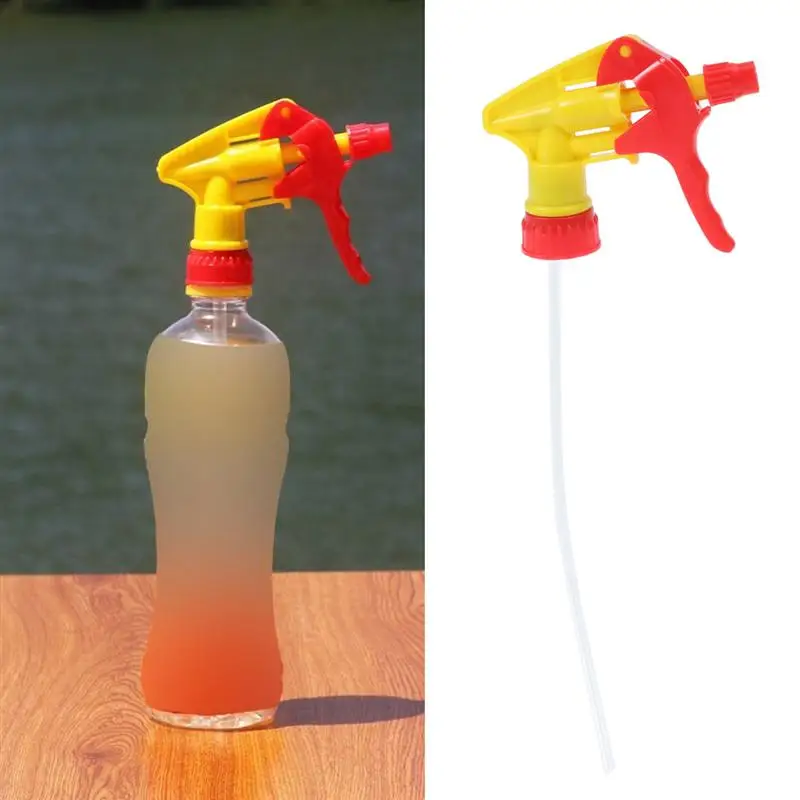 10 Pcs Spray Bottle Trigger Replacement Spray Nozzles Thicken Sprayer Replacement Trigger Spray Tops Spray Heads (Random Color)-3