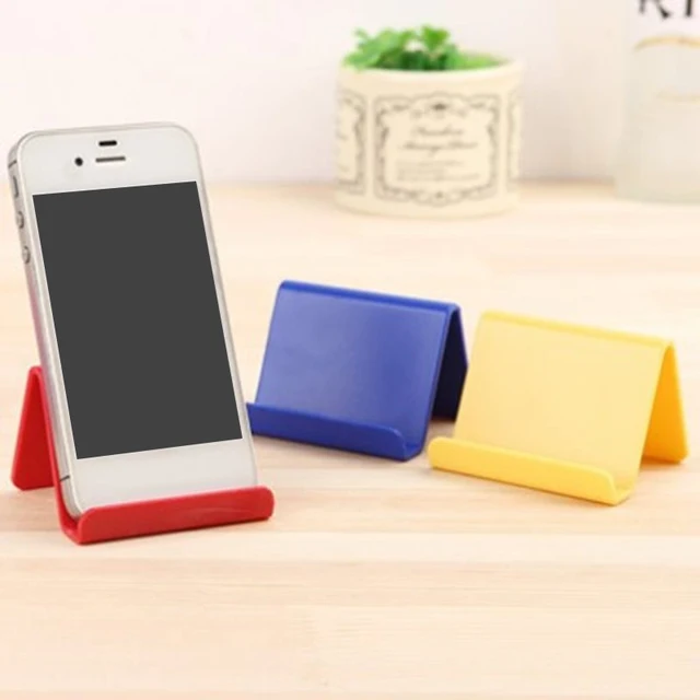 1 Pc Mini Mobile Phone Holder Candy Fixed Holder Home Supplies Portable Kitchen Accessories Decoration Phone Color Random 3