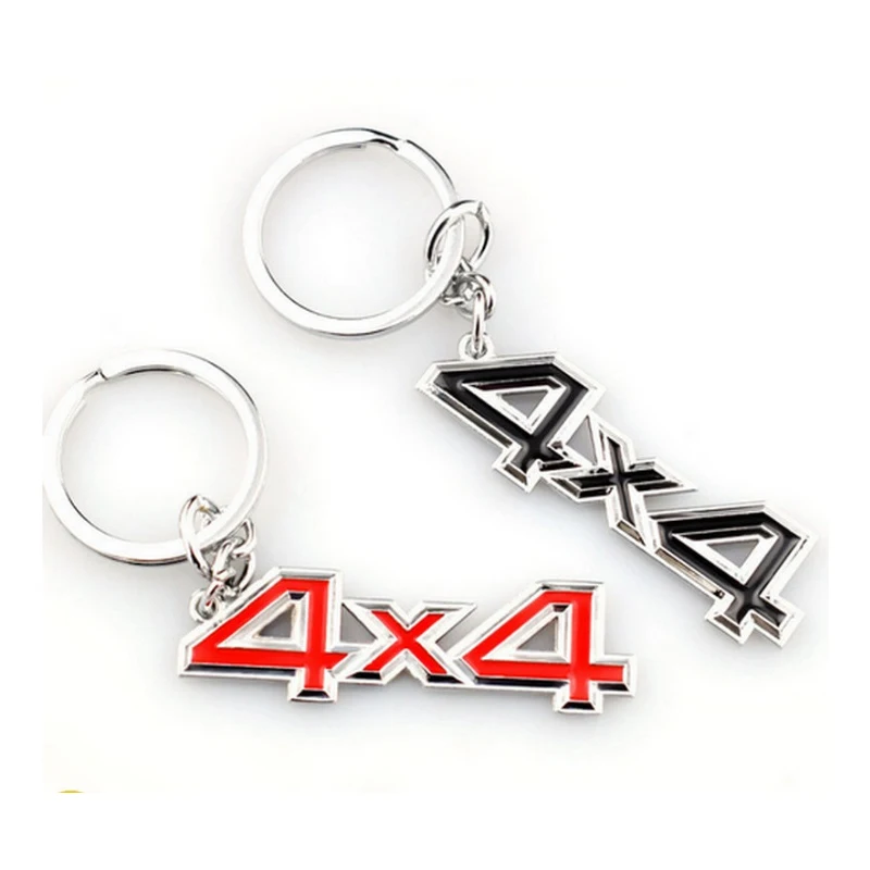 

Car Key rings For Audi Volkswagen Toyota 4x4 Keychain Key Chain Key Ring Keyfob creative car waist hanging key ring