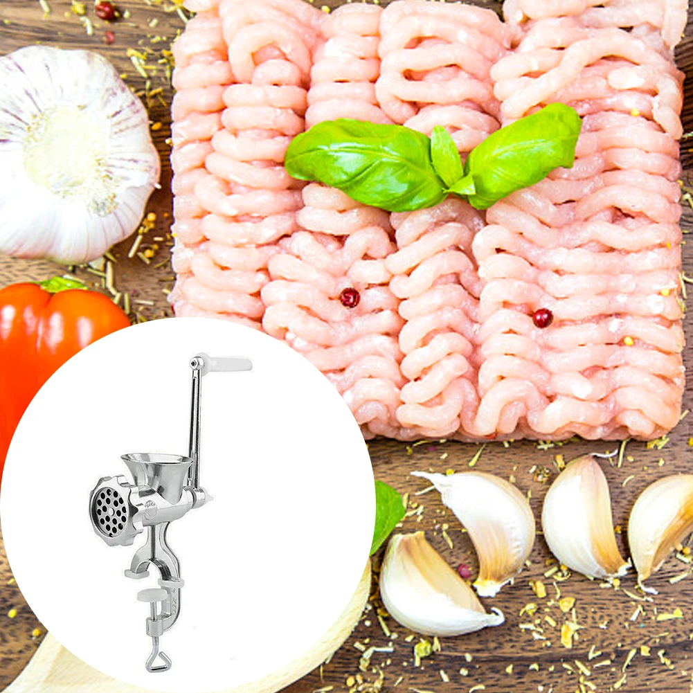 Мясорубка ручной резак измельчитель ручной Овощной колбасы производитель Шлифовальный станок Инструменты для приготовления пищи для домашней кухни