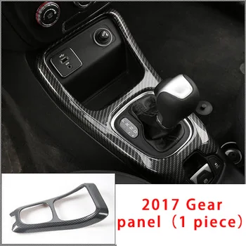

For Jeep compass 17-20 carbon fiber Gear panel molding trim 1pc