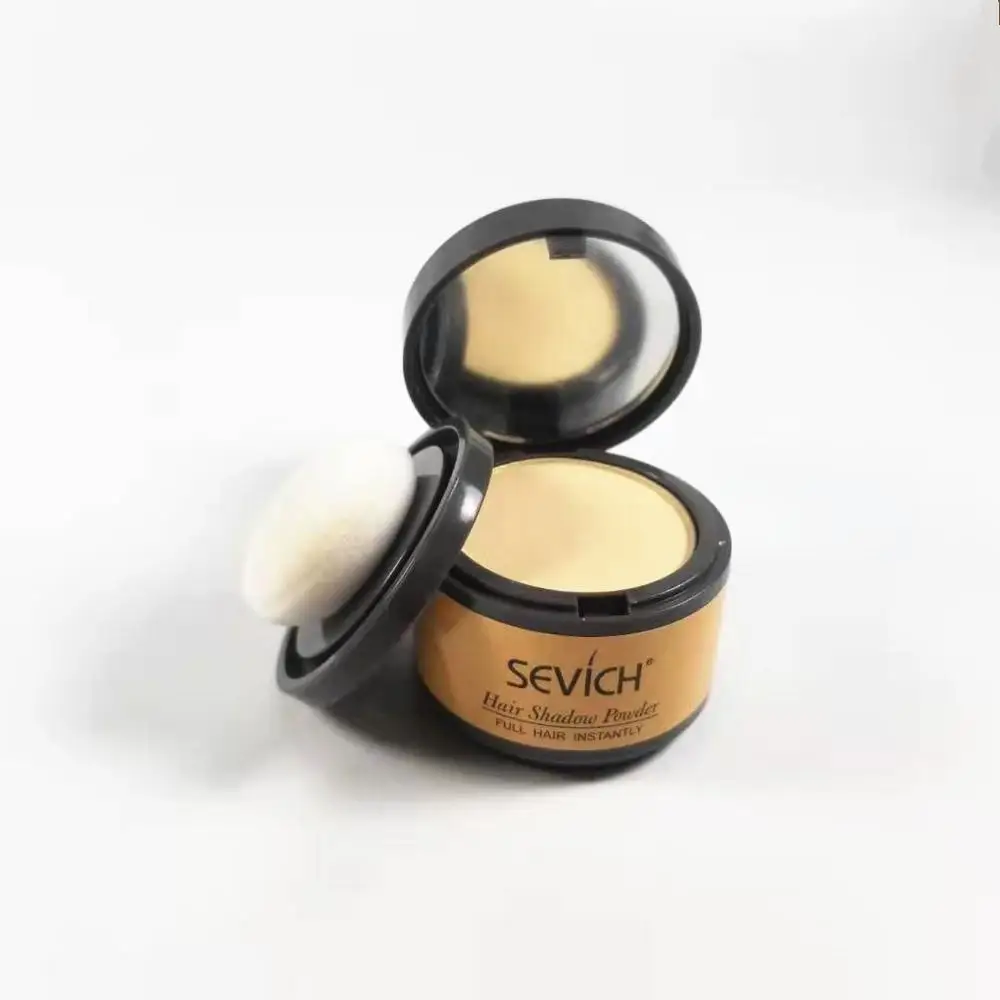 light blonde Водостойкая пудра натурального цвета для коррекции линии роста волос, средство для создания тени и коррекции линии роста волос, консилер для волос, универсальное средство для моментального закрашивания корней - Цвет: light blonde