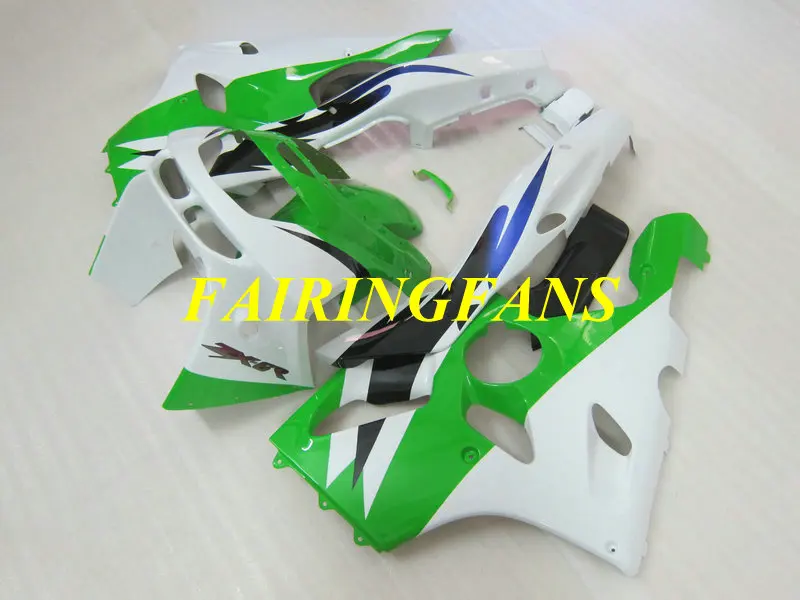 Мотоцикл обтекатель тела комплект для KAWASAKI Ninja ZX6R 94 95 96 97 ZX 6R 1994 1997 обтекатель Зеленый, Белый Кузов+ подарки K003