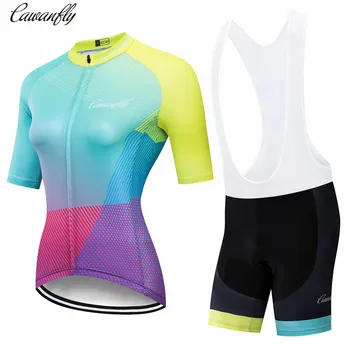 

2020 New Women Cycling Jersey Set Short Sleeve Clothes Quick Dry Pro Team MTB Bicycle Bike Road Riding Clothing Set Northwave