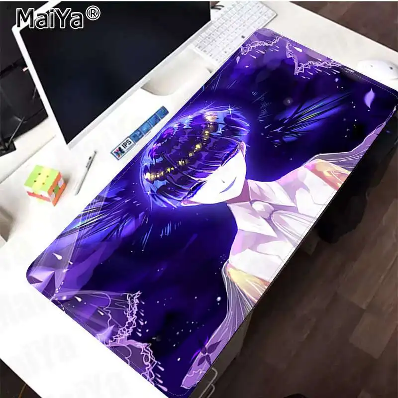Lock Edge 40X90cm Maiya/Высококачественный коврик для мыши в стиле аниме «Houseki No Kuni», резиновый коврик для компьютерной мыши - Цвет: Lock Edge 40X90cm