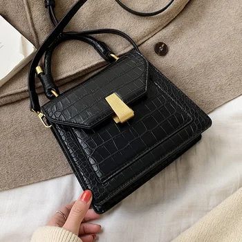 

Luxury women's bag 2019 new wave Korean version of the wild shoulder Messenger bag fashion portable small square bag