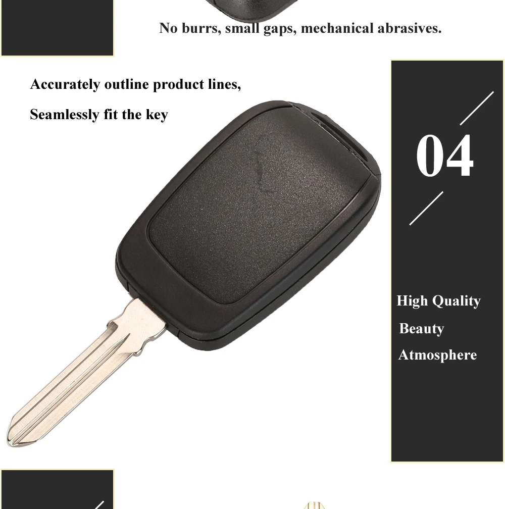 Keyforkess 3NTN chiave a distanza per auto 433MHz 4A PCF7961M per Renault Symbol Logan Sandero Dacia Lodgy Dokker Duster VAC102 HU136te - Hcbf66446ae444d8a890af7c0990201b1l