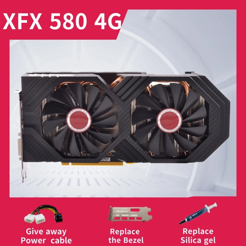 XFX RX 580 4GB 256bit GDDR5 desktop pc gaming