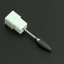 Professional Ceramic Nail Drill Bit for Efficient Manicure and Pedicure (Black3)