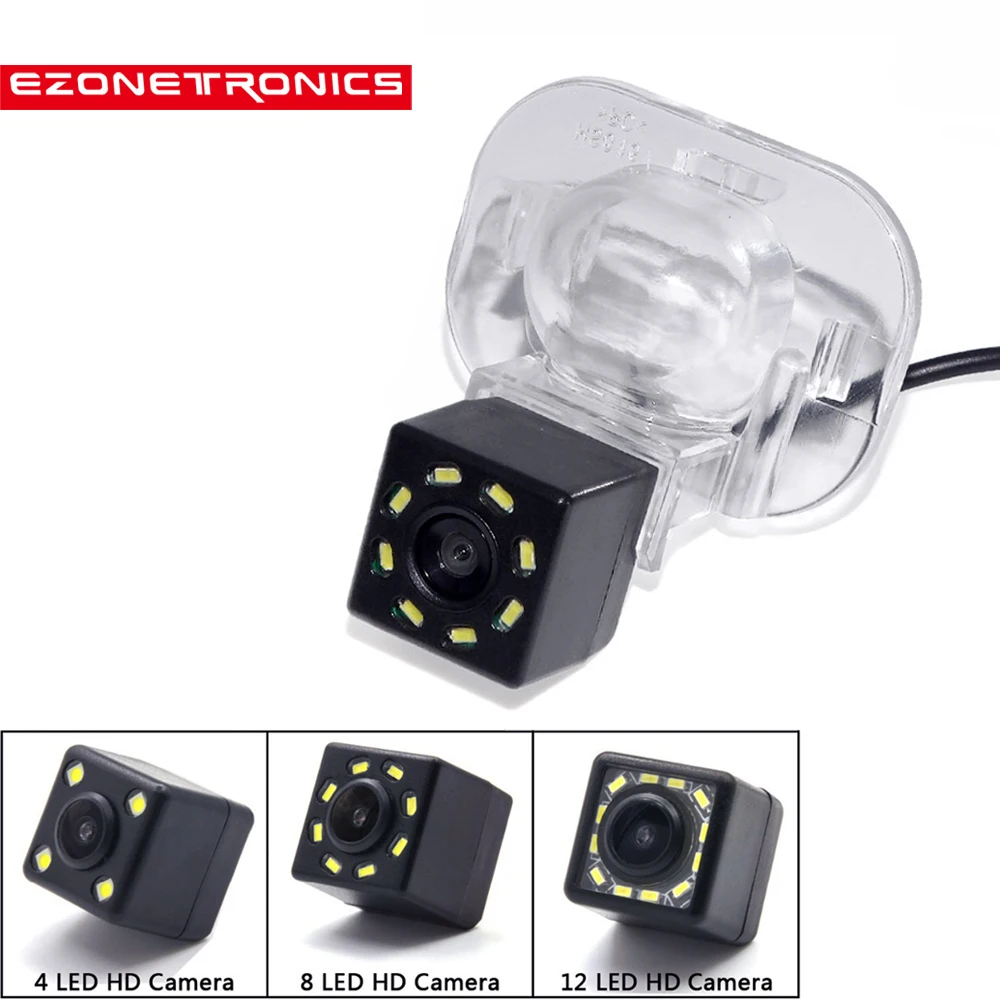 4812led Car Ccd Night Vision Hd Backup Waterproof Camera Rear View