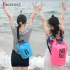 Facecozy Swimming River Trekking Dry Bags Waterproof PVC Ocean Pack 2L-30L Multifunctional Outdoor Drifting Beach Backpack ► Photo 2/6