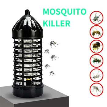 

EU US Plug Electric Anti Flies Killer LED Mosquito Trap Lamp Fly Bug Insect Zapper Pest Reject Control Catcher Light Indoor Home
