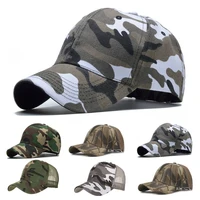 2021 Outdoor Sport Snap Back Caps Camouflage Hat Simplicity Tactical Military Army Camo Hunting Cap Hat For Men Adult Cap