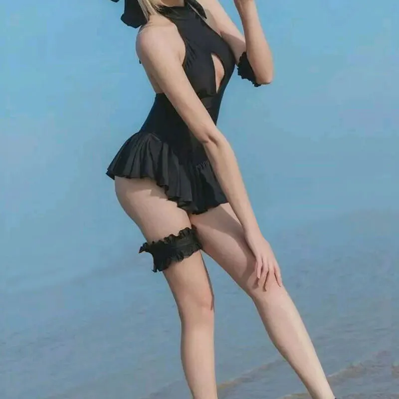 Luogen Coyoung Neck Dress Black Halter With Suit Swimsuit Store Japanese Anime My King Cos Dead Pool Water Baby -Zentai shop online Hcbf6927bb35d48aca32c476c7d04e6f9Z.jpg