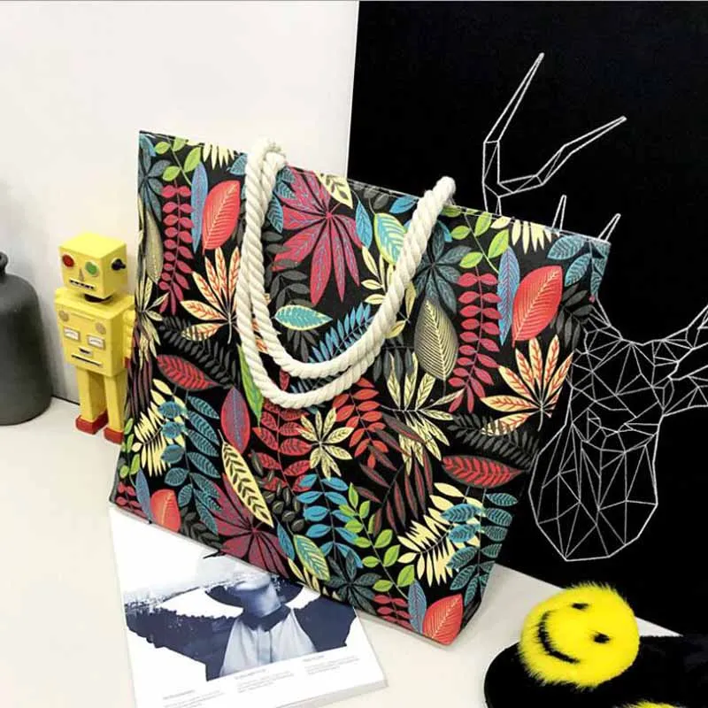 Women Canvas Shoulder Tote Bag Women Tote Bag Women Shoulder Bag