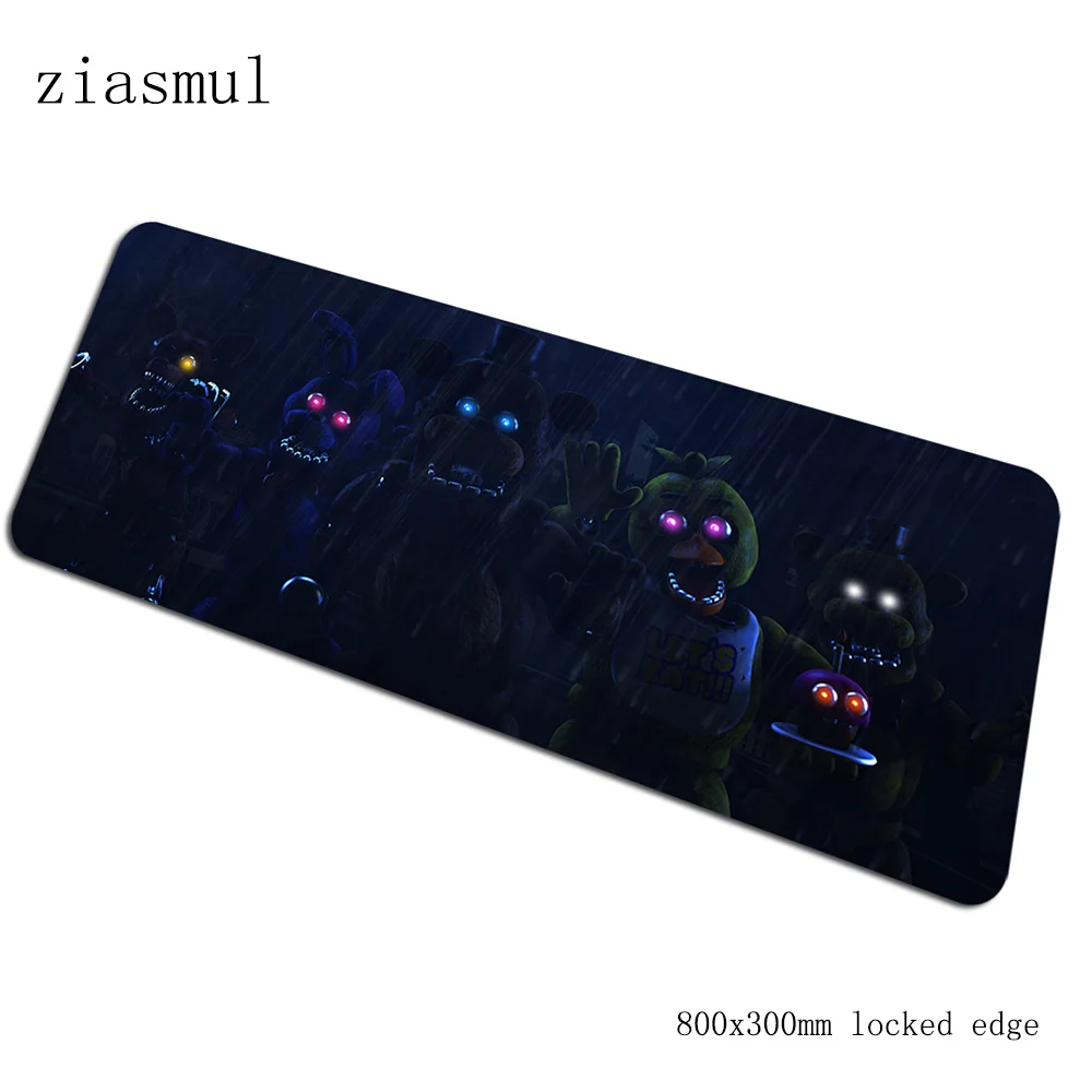 Five Nights at Freddy's» «пять ночей у Фредди» коврик для мыши 800x300x3 мм коврик для мышь Notbook коврик для компьютерной мыши игровой коврик геймер клавиатура коврики для мыши - Цвет: size 800x300x3mm