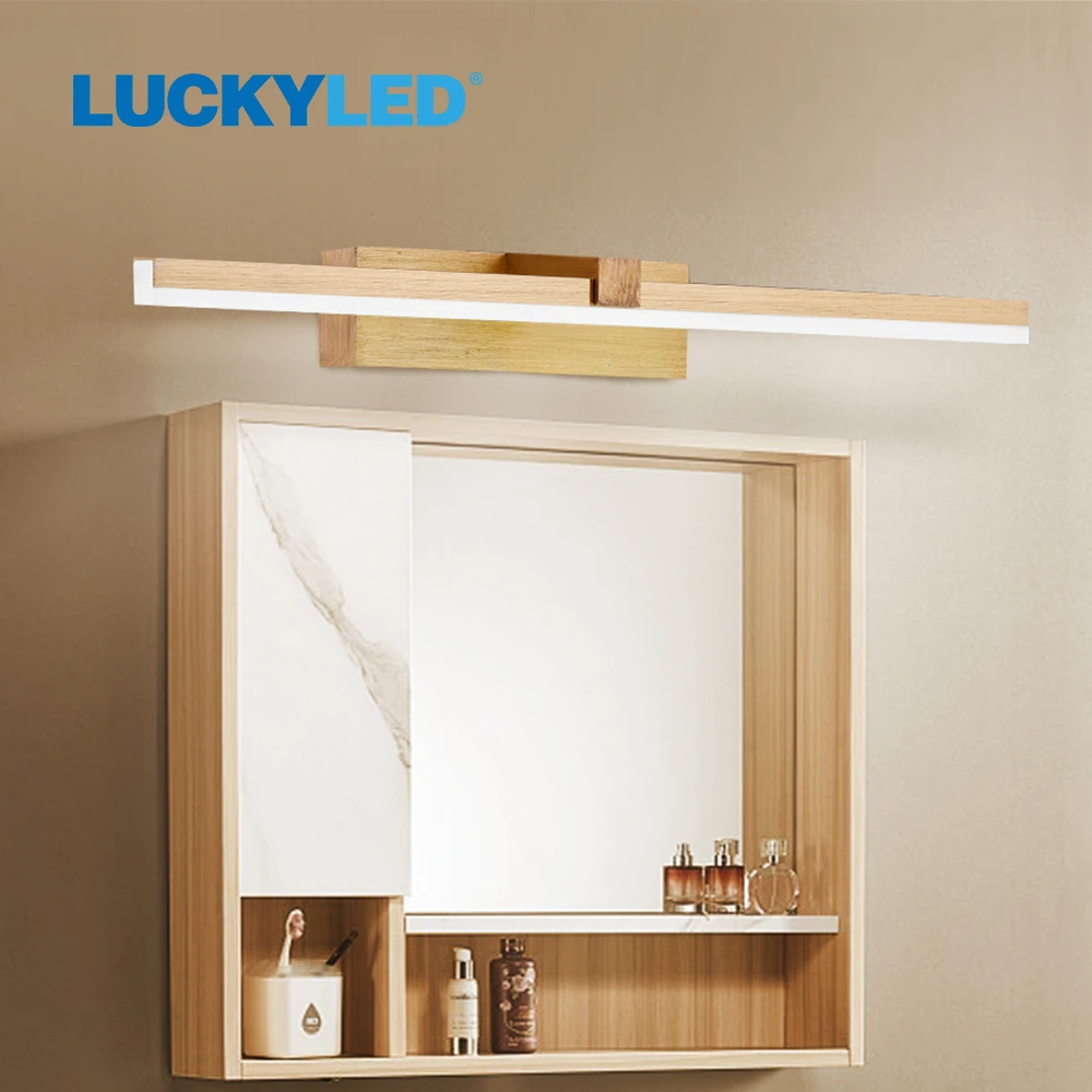 Lucky Led Wall Lamp Bathroom Mirror Light 220v 110v 8w 12w Led