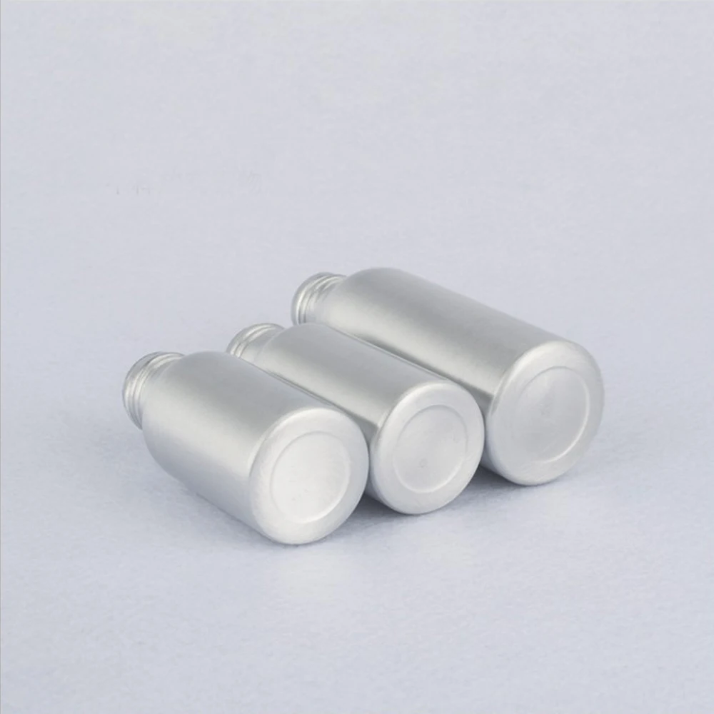 1pc 30-500ML Aluminum Spray Bottle Pump Sprayer Fine Mist Refillable Water Bottle Sprinkler