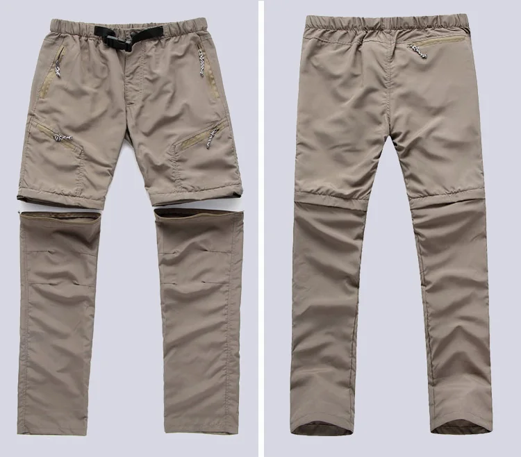 TACVASEN Zip Off Hiking Pants Convertible Shorts Mens Cargo Work