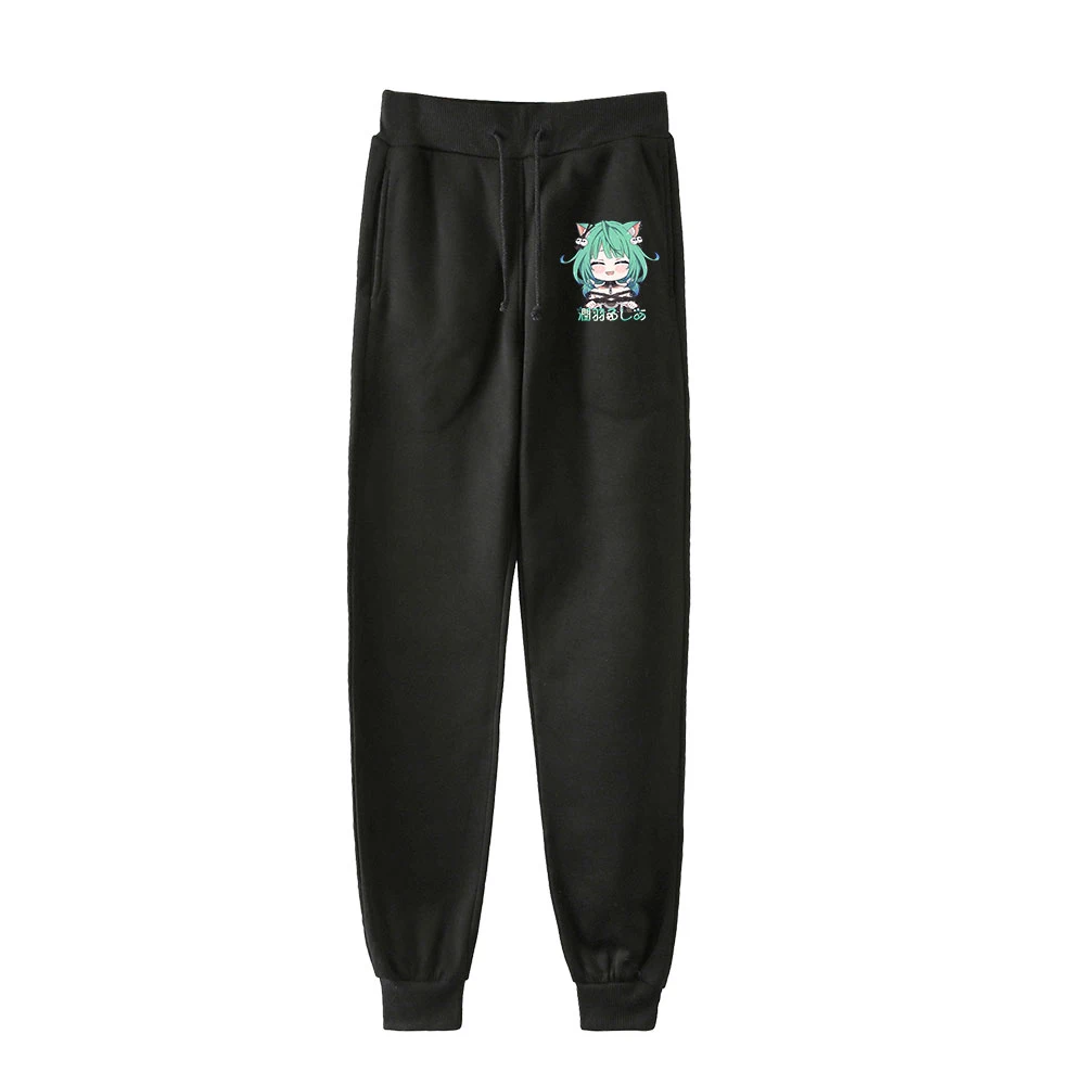 

HOLOLIVE VTuber Uruha Rushia Print Men/Women Neutral StyleThreaded Bunched Trousers at All Seasons Novelty Kawaii style