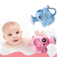 1 Pc Funny Small Elephant Watering Pot Baby Kids Bath Toys Plastic Watering Can Beach Play Sand Toy Gifts for Children 1