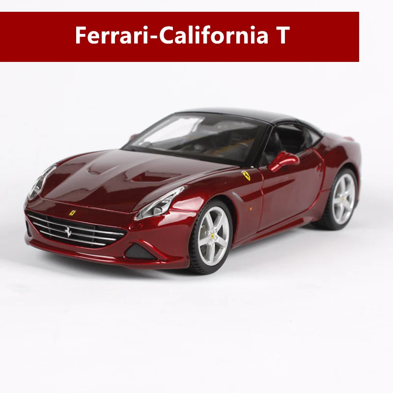 Bburago 1:24 Ferrari F12 TDF модель автомобиля литье под давлением Металлическая Модель Детская игрушка бойфренд подарок имитация сплава автомобиль коллекция - Цвет: California