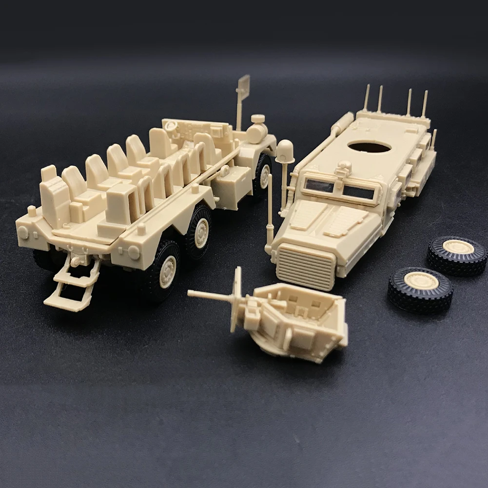1/72 моделирование 6X6 Пума военный грузовик Модель 3D головоломка Строительная игрушка Коллекционная модель упражнения детские возможности