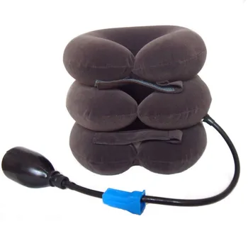 

U-Shape Pillow Neck 3 Layers Soft Inflatable Pillow Air Cervical Neck Traction Headache Neck Pain Relief Health Care for elder
