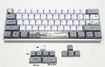 

Landscape Thick PBT Dye-sublimated Keycaps OEM Profile Fit Cherry MX Switches for GK61 GK64 GH60 XD60 XD64 Mechanical Keyboards