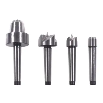 

Accessory Morse Taper Metalworking MT1 Live Center 1MT Bearing Lathe Medium Duty 4pcs Silver