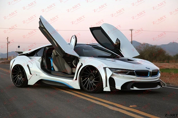 Z-ART широкий обвес+ 20 дюймовая Ступица колеса для BMW I8 широкий комплект дооснащения обвеса для BMW I8- тюнинг обвес