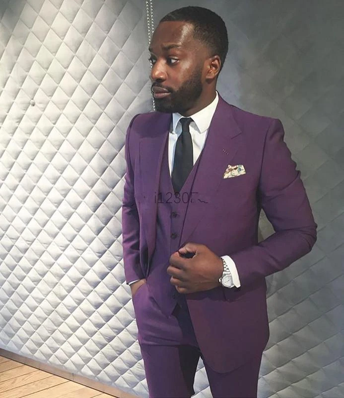 Purple prom suits Clearance
