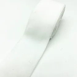 Elegant 40mm Velvet Ribbon for Wedding Decorations and Gift Wrapping (White)