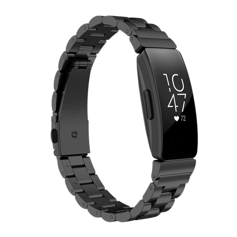 

Metal Replacement Bands for Fitbit Inspire Strap Bracelet Wristband for Fitbit Inspire HR Accessories with Adapter