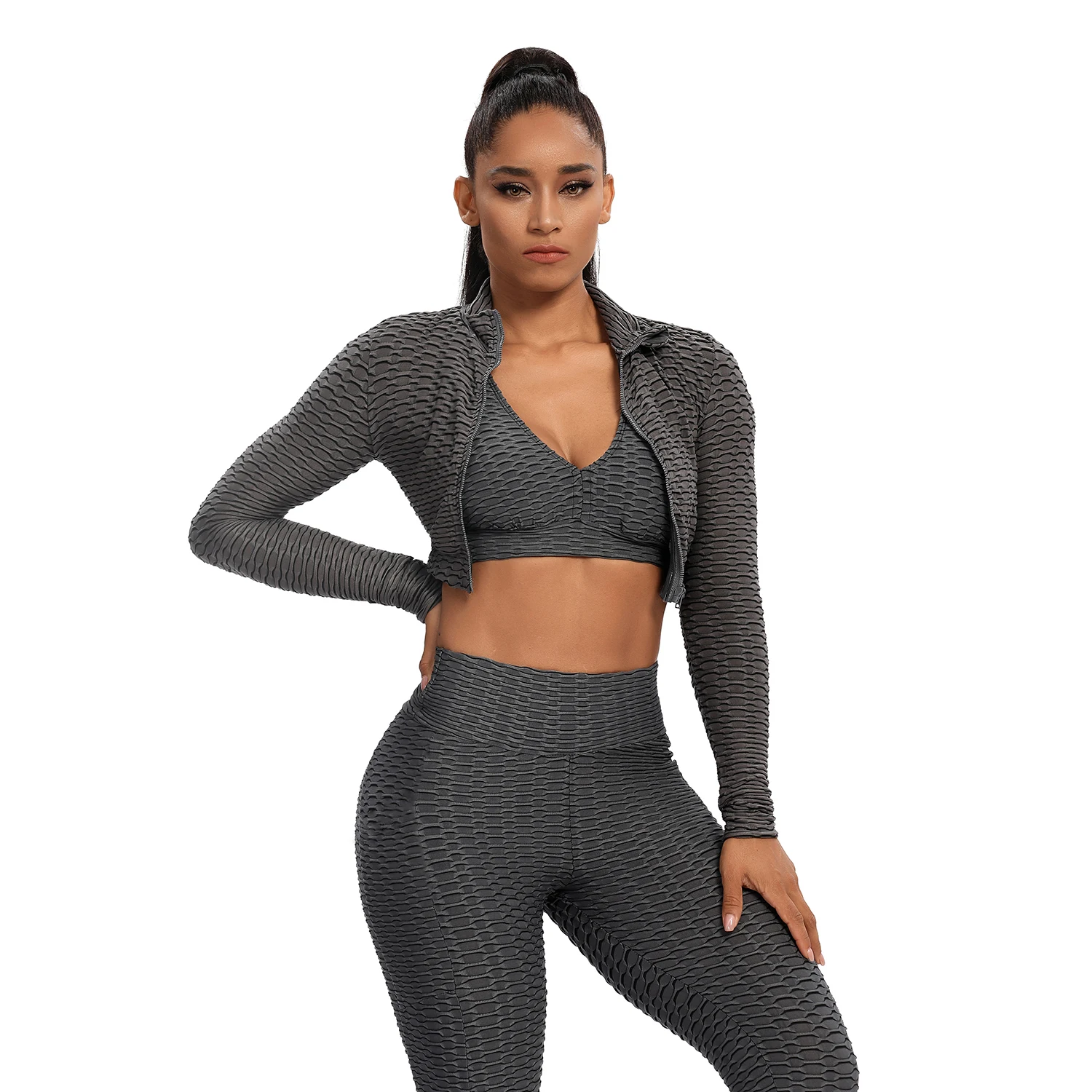 NEW Print Women Yoga Sets fitness sportswear Gym Clothing Track Suit High Waist gym leggings sexy sports suits 2021 yoga tops