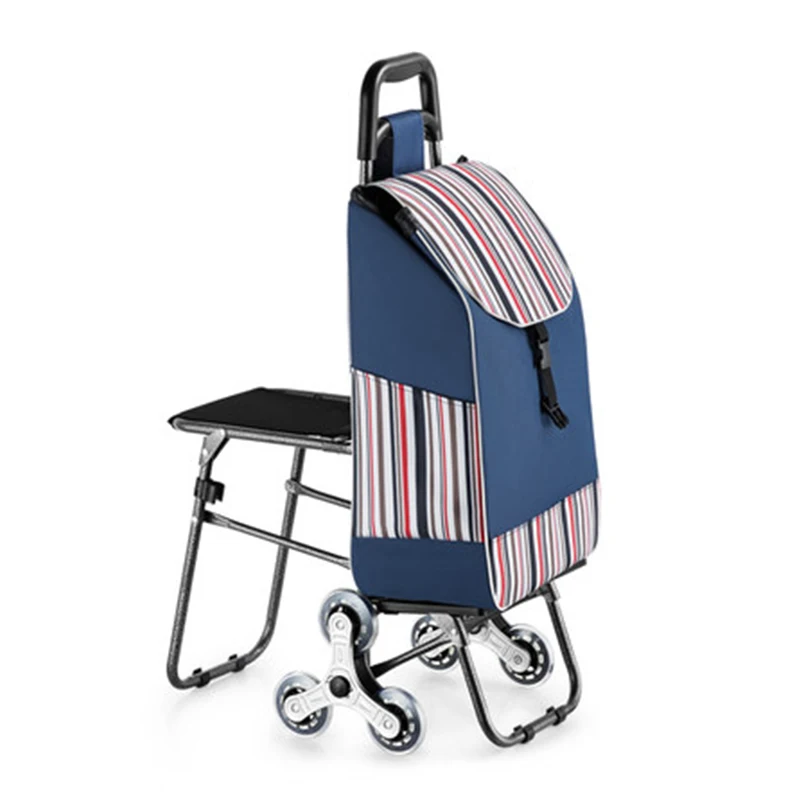 Trolley shopping cart Wheels Woman Shopping Cart shopping basket Household shopping bag Trolley Tra