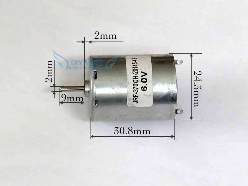 3 шт. Micor RF-370 DC 6 В Вибрационный двигатель 9 В 10800 об/мин для массажера микро воздушный насос мотор-редуктор