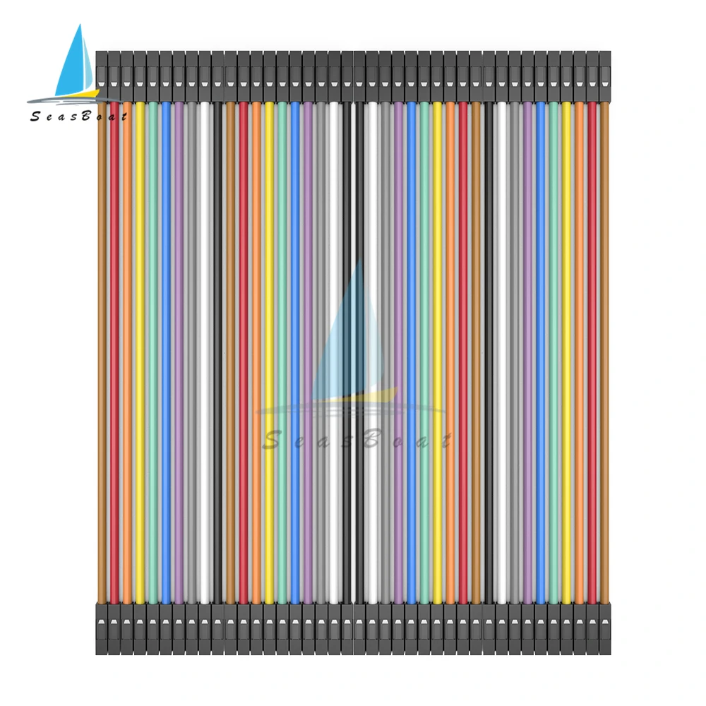 Dupont Line 10 см/20 см 40Pin штекер + гнездо перемычка Кабель для Arduino DIY Kit|Электрические