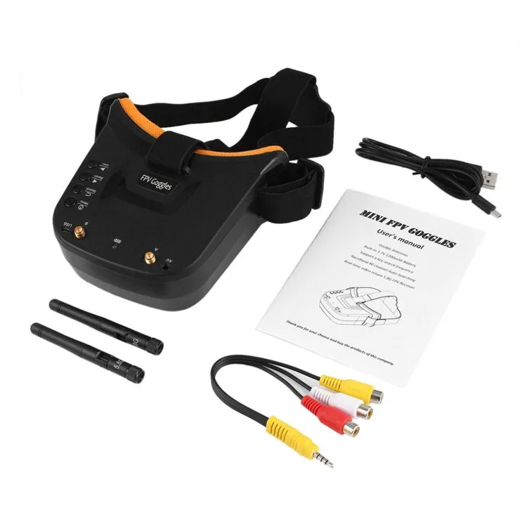 Лидер продаж новых продуктов Vr006 g o g Les 3-дюймовая пленка Экран резаком Hexin лазерной обрезки модели самолета видео очки 5,8G DVR