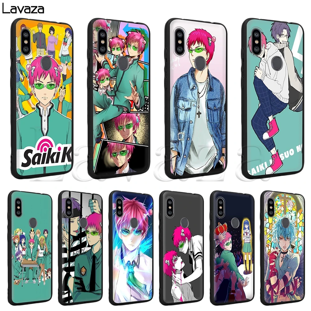 

Lavaza The Disastrous Life of Saiki K Soft Silicone Case for Xiaomi Redmi MI Note 8 9T CC9 CC9E A3 7A K20 Pro